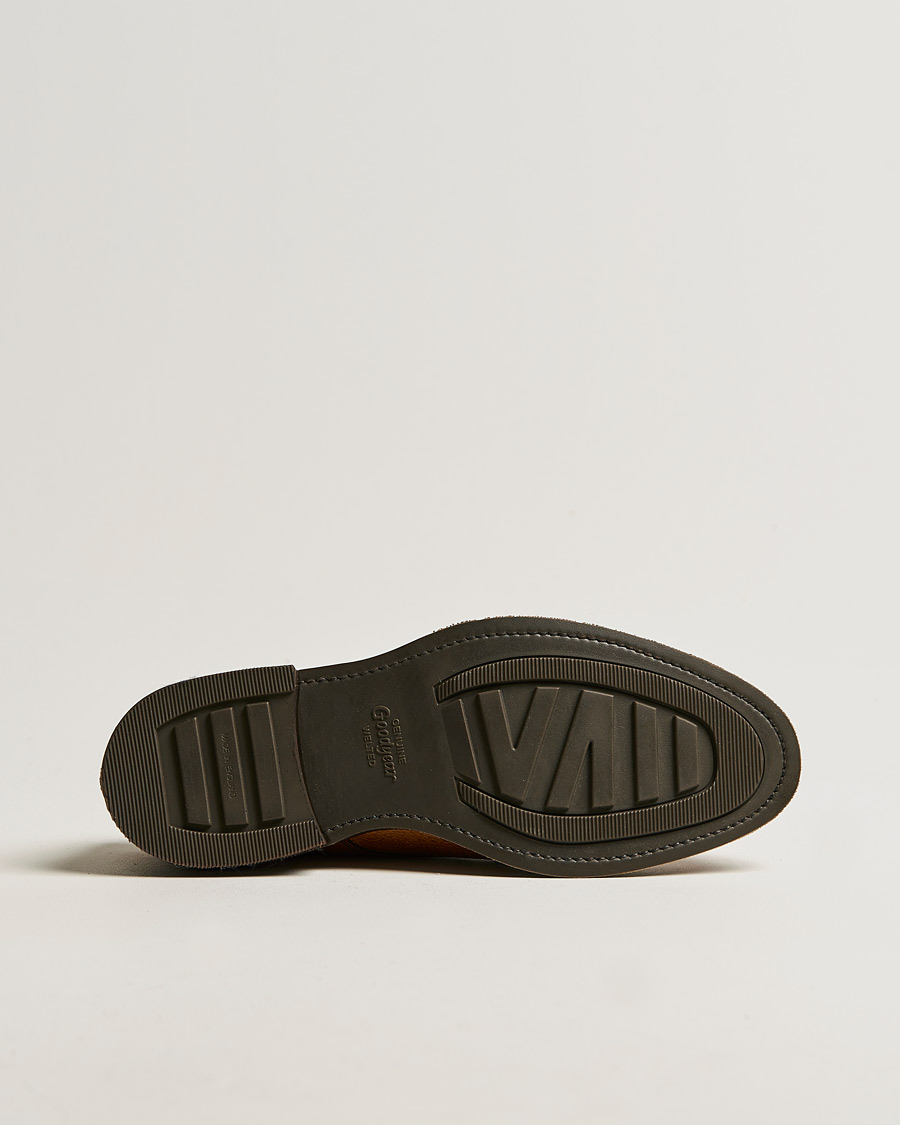 Herren | Loake 1880 Ampleforth Burnished Grain Toe-Cap Derby Chestnut | Loake 1880 | Ampleforth Burnished Grain Toe-Cap Derby Chestnut