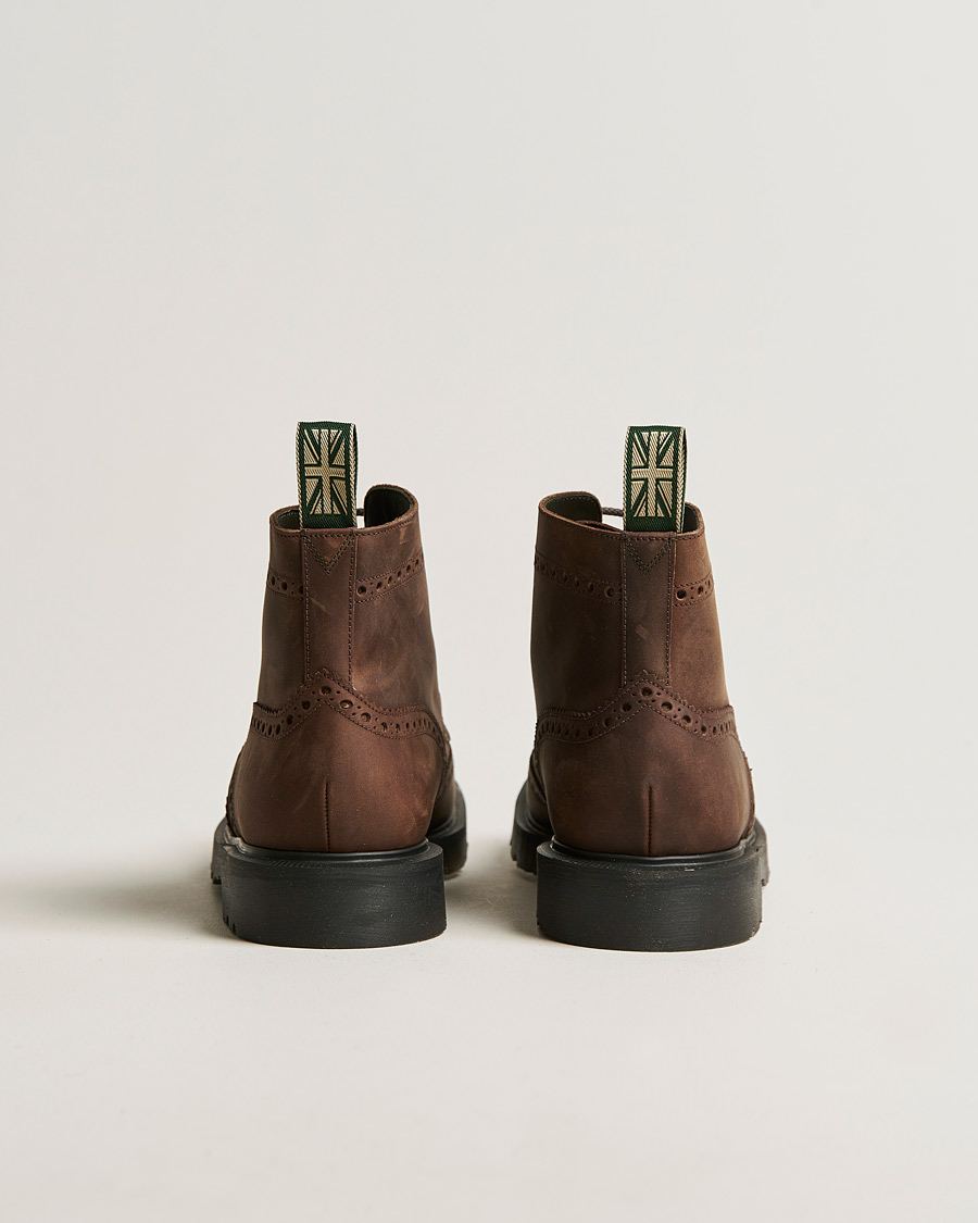 Herren | Design Loake Gage Heat Sealed Brogue Boot Brown | Design Loake | Gage Heat Sealed Brogue Boot Brown