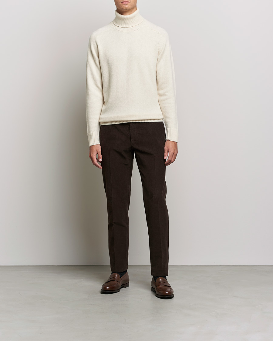 Herren | Pullover | Valstar | Cariaggi Cashmere Rollneck Natural