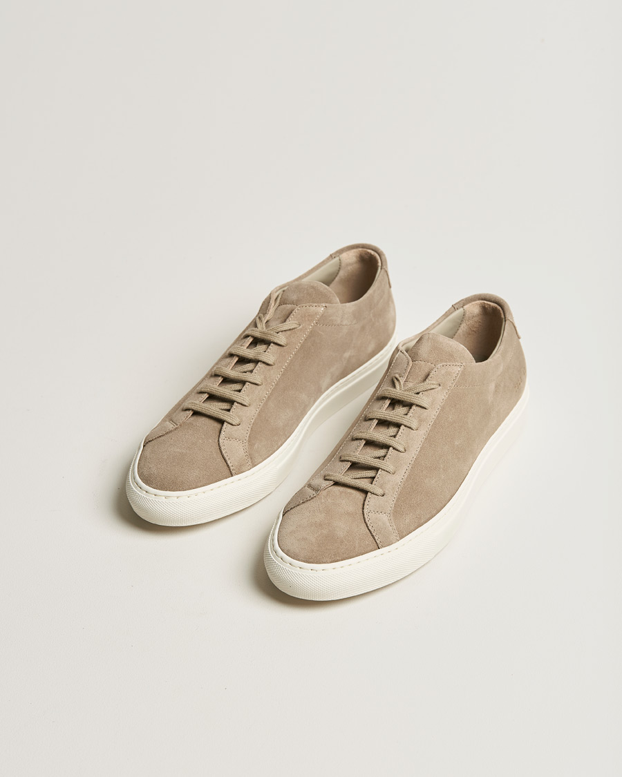 Herren | | Common Projects | Original Achilles Suede Sneaker Tan