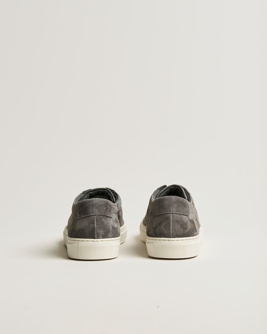 Herren | Common Projects Original Achilles Suede Sneaker Charcoal | Common Projects | Original Achilles Suede Sneaker Charcoal