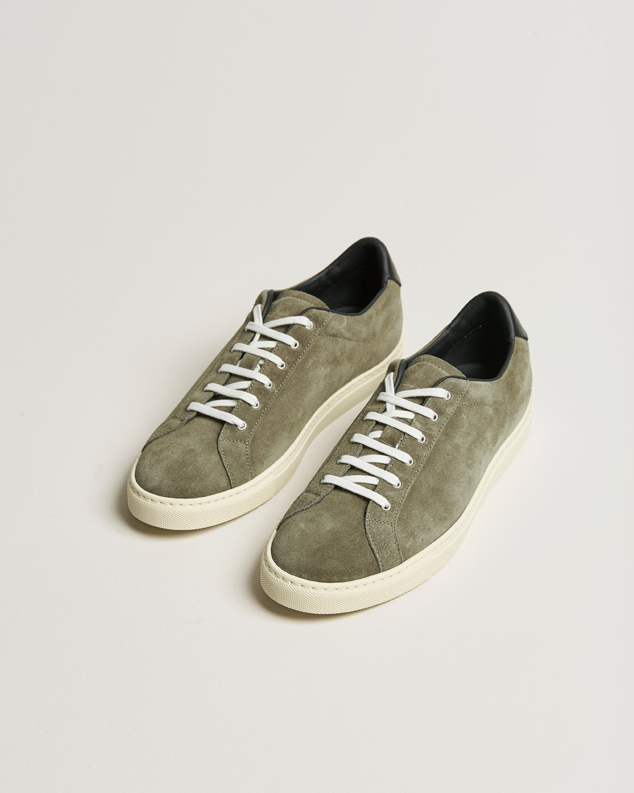 Herren | Common Projects | Common Projects | Retro Low Suede Sneaker Olive