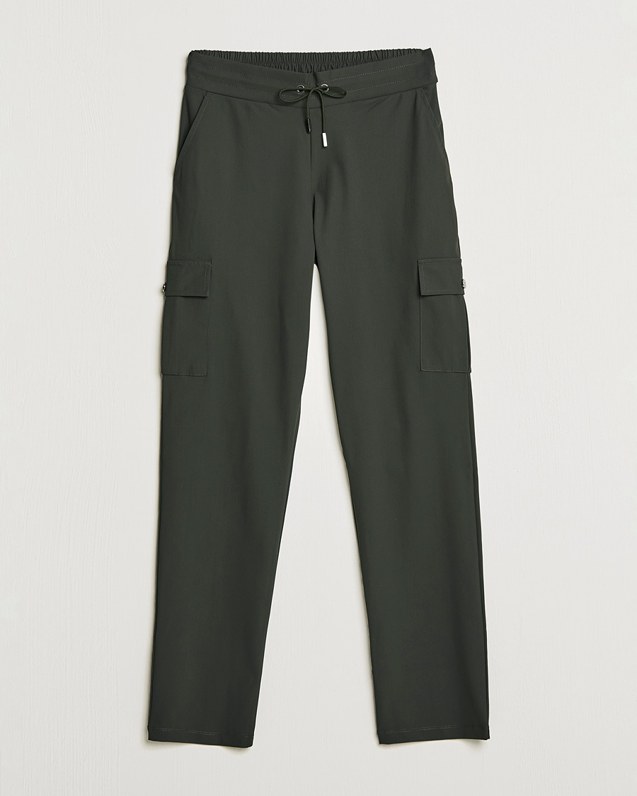 Herren | Hosen | Stenströms | Active Jersey Sport Trousers Green