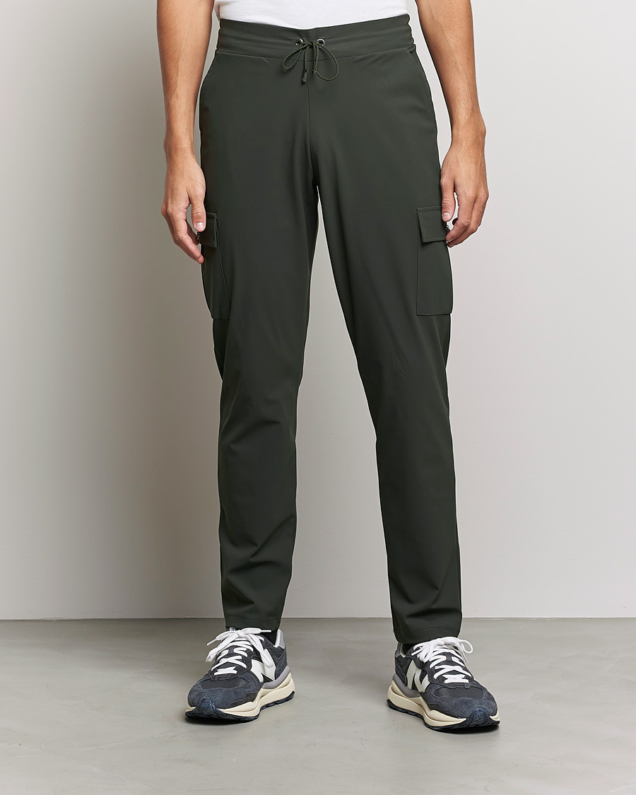 Herren | Hosen | Stenströms | Active Jersey Sport Trousers Green