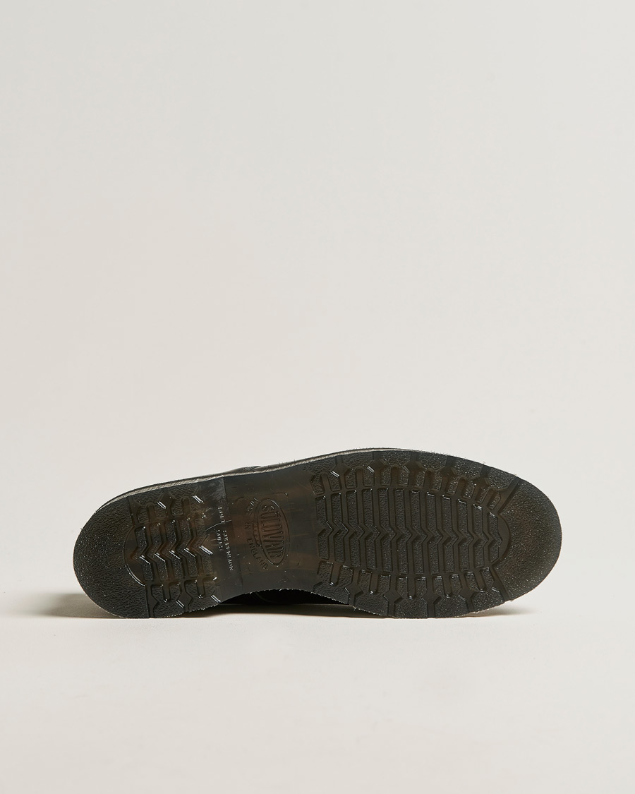 Herren | Derby | Solovair | 3 Eye Gibson Shoe Black Shine