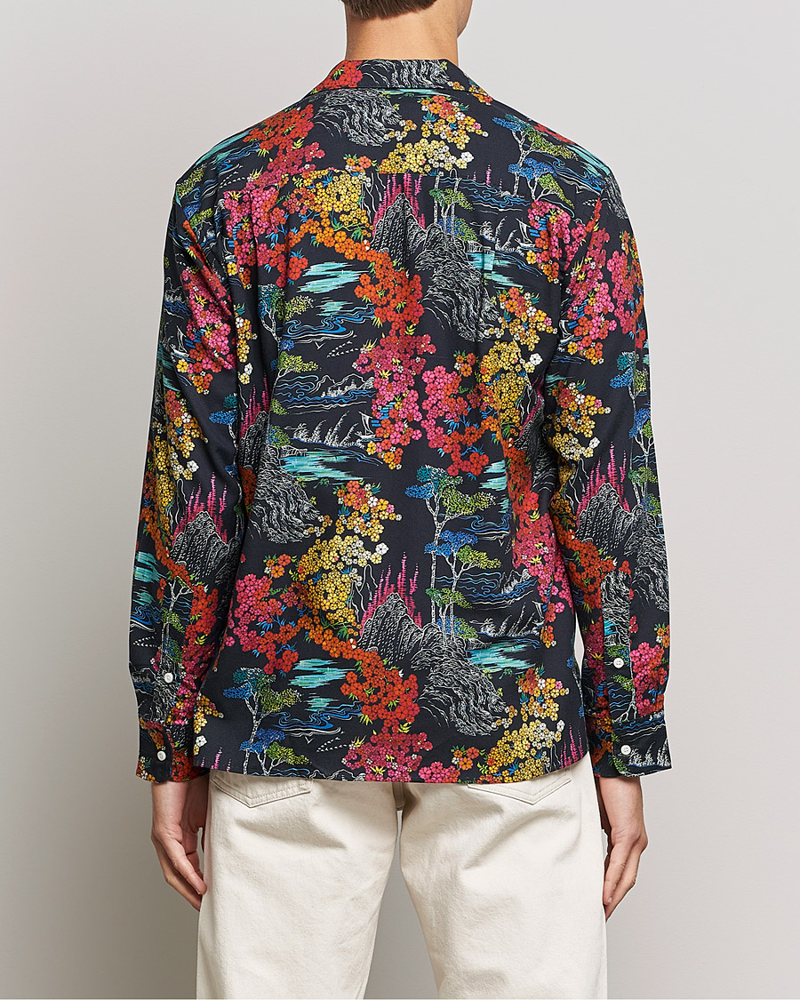 Herren | Hemden | Gitman Vintage | Japanese Winter Garden Camp Shirt Multicolor