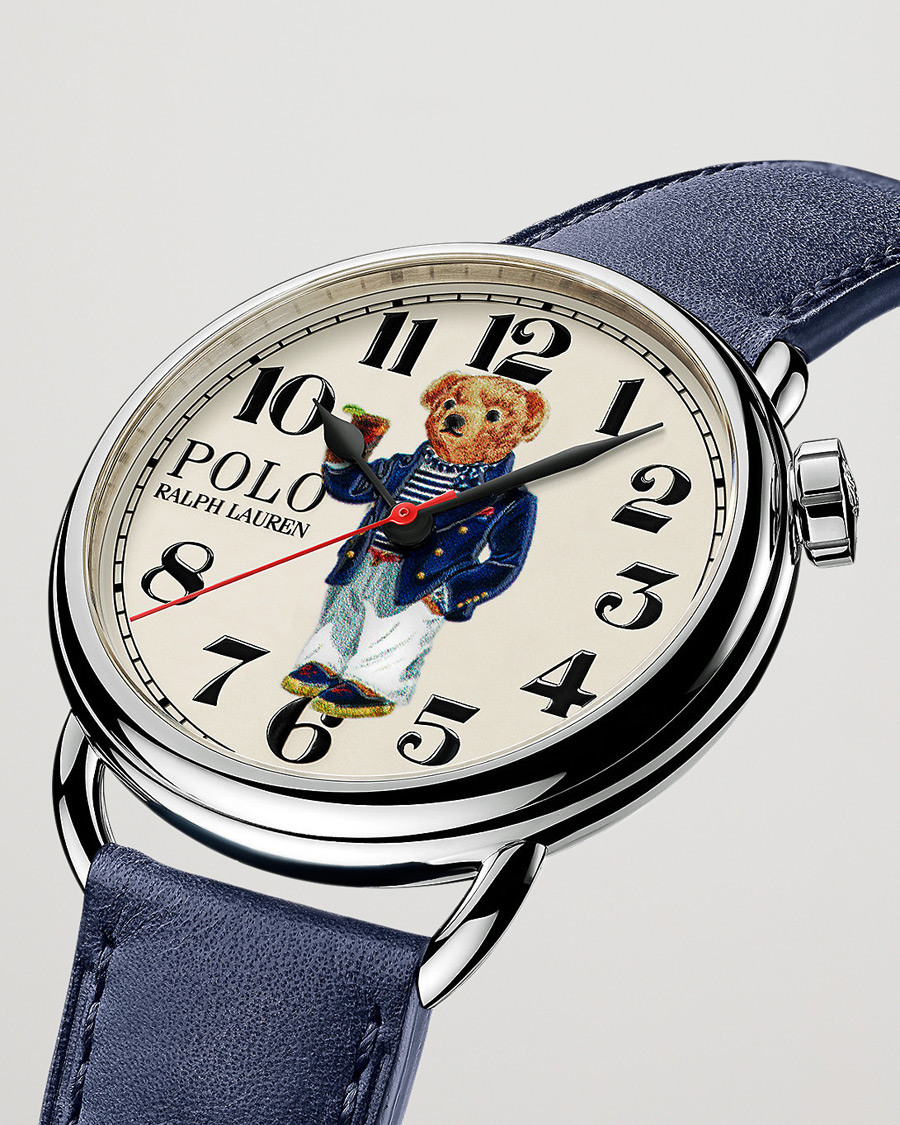 Herren | Polo Ralph Lauren 42mm Automatic Riviera Bear White Dial | Polo Ralph Lauren | 42mm Automatic Riviera Bear White Dial