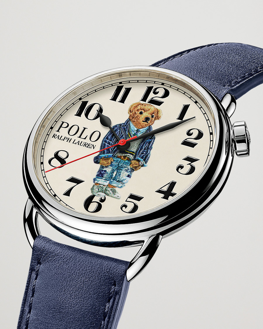 Men |  | Polo Ralph Lauren | 42mm Automatic Cricket Bear White Dial 