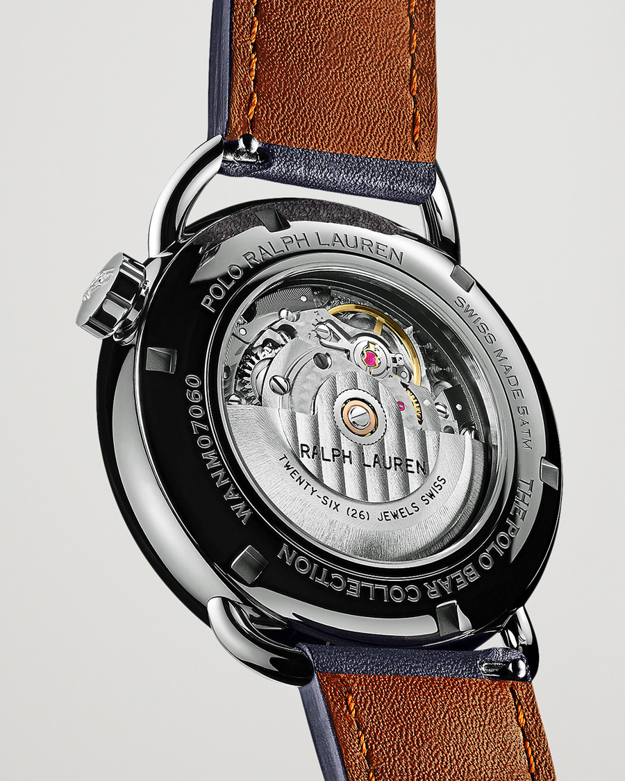 Herren | Fine watches | Polo Ralph Lauren | 42mm Automatic Cricket Bear White Dial 