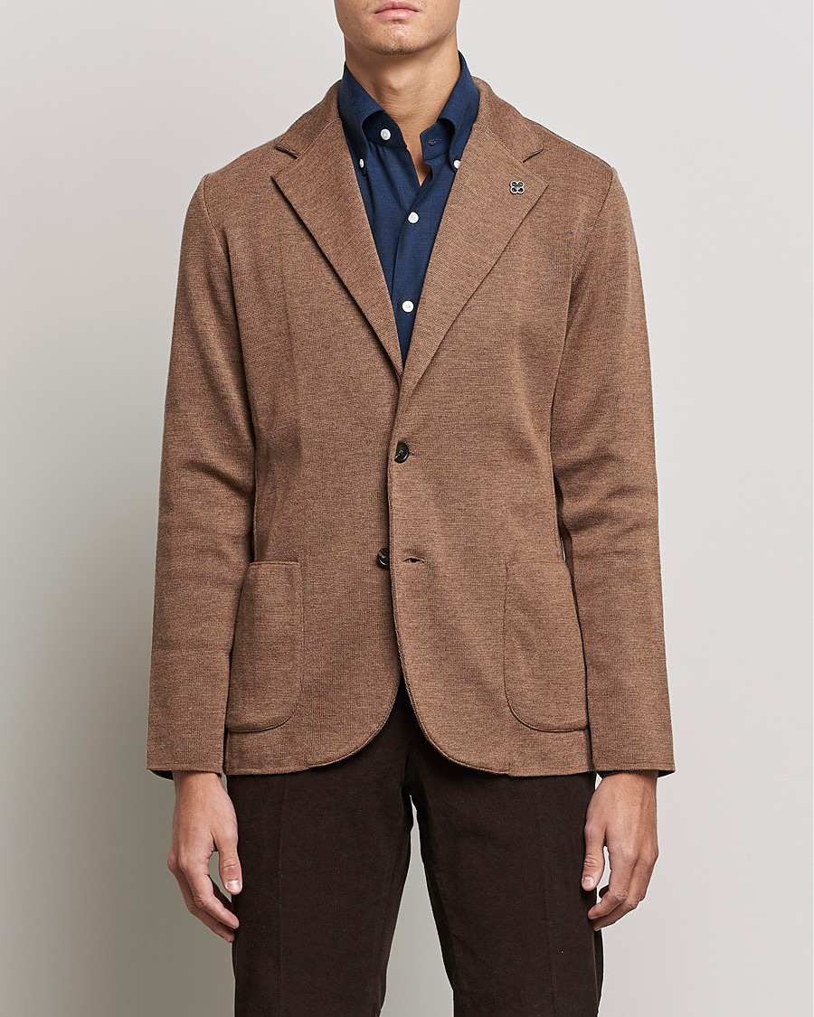Lardini hotsell knitted blazer