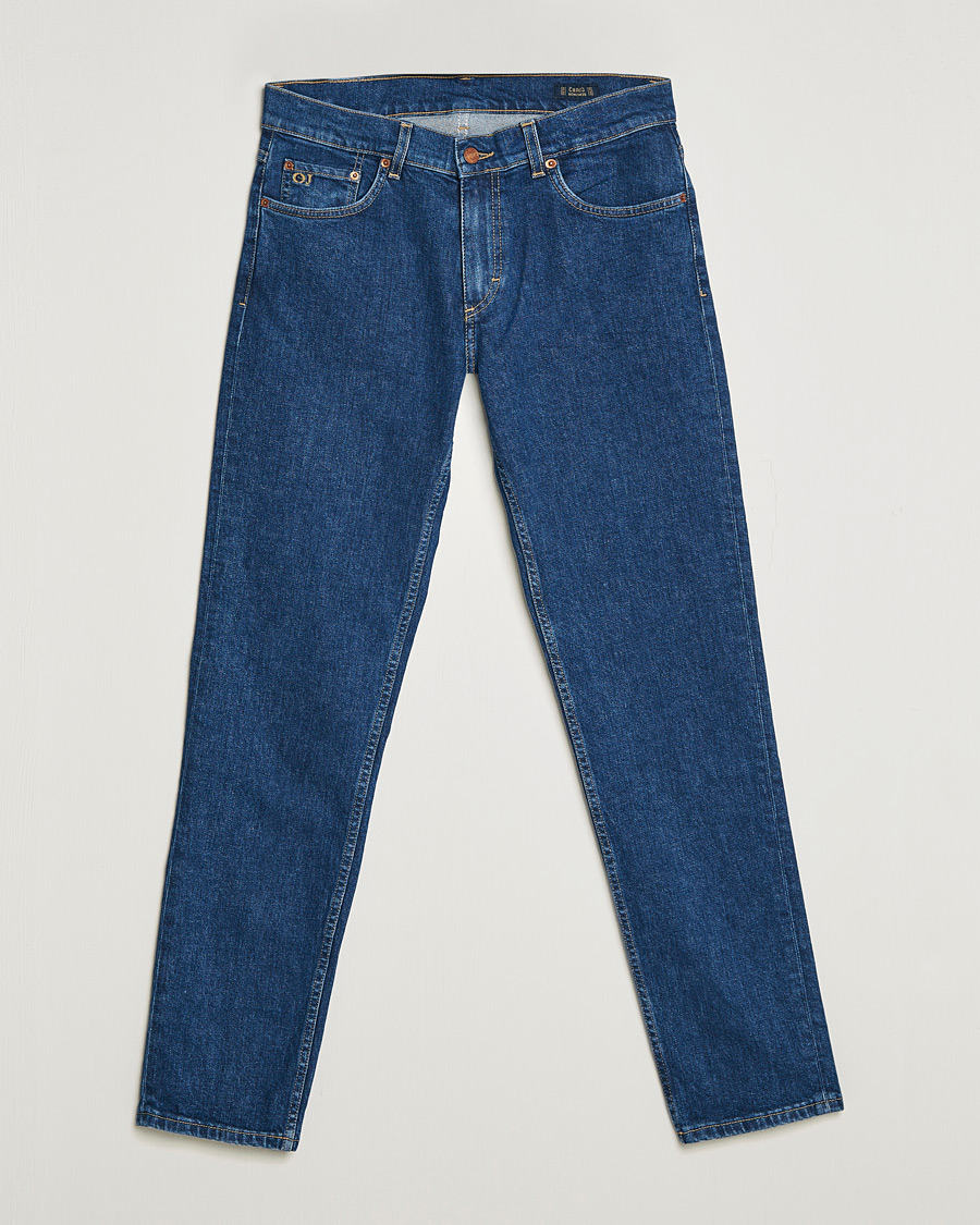 Herren | Jeans | Oscar Jacobson | Albert Cotton Stretch Jeans Thunder
