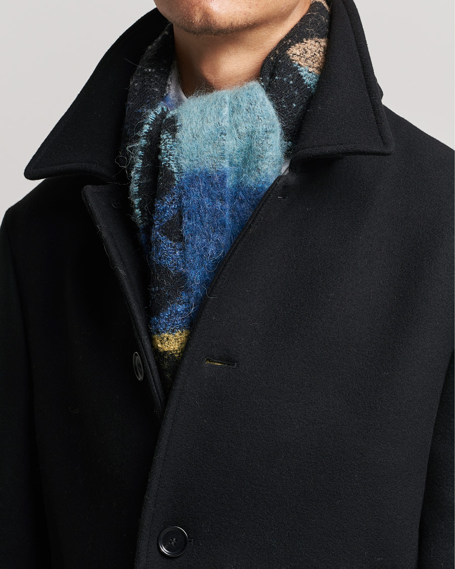 Herren | Paul Smith Wool Alpaca Scarf Black | Paul Smith | Wool Alpaca Scarf Black
