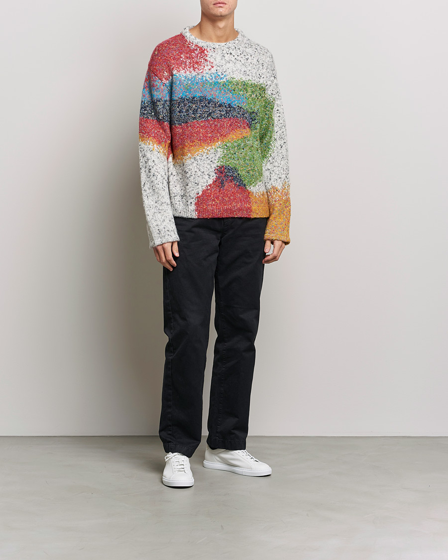 Herren | Pullover | Paul Smith | Cotton Alpaca Knitted Sweater Beige