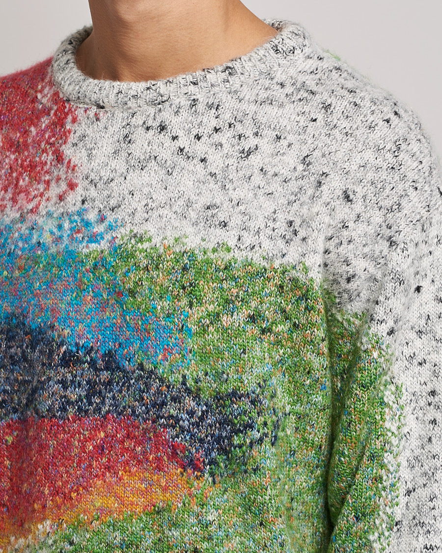 Herren | Pullover | Paul Smith | Cotton Alpaca Knitted Sweater Beige