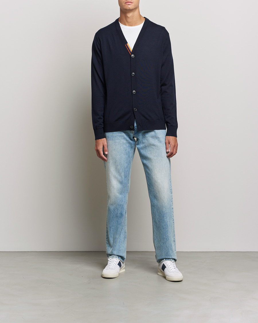 Herren | Pullover | Paul Smith | Knitted Cardigan Navy