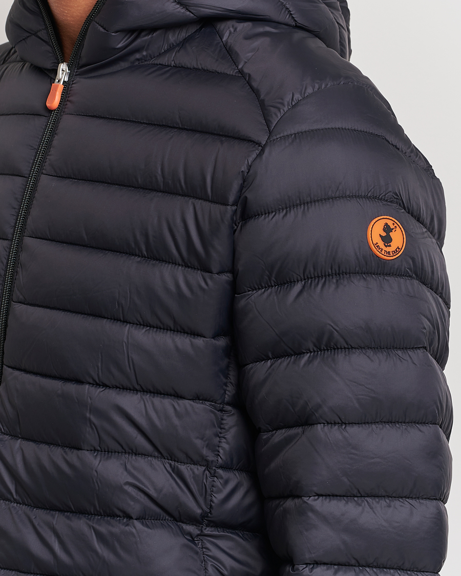 Herren | Jacken | Save The Duck | Donald Lightweight Padded Hooded Jacket Black