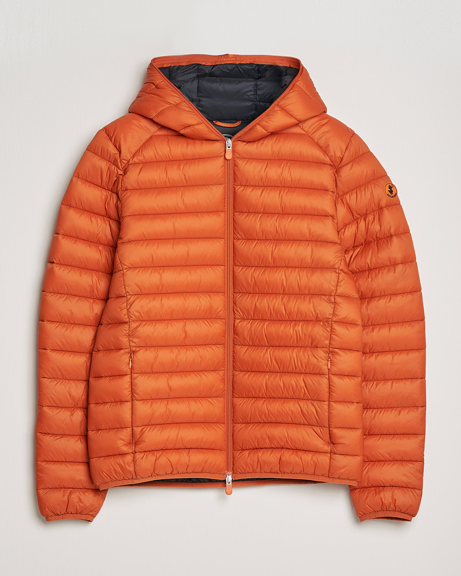 Herren | Jacken | Save The Duck | Donald Lightweight Padded Hooded Jacket Ginger Orange