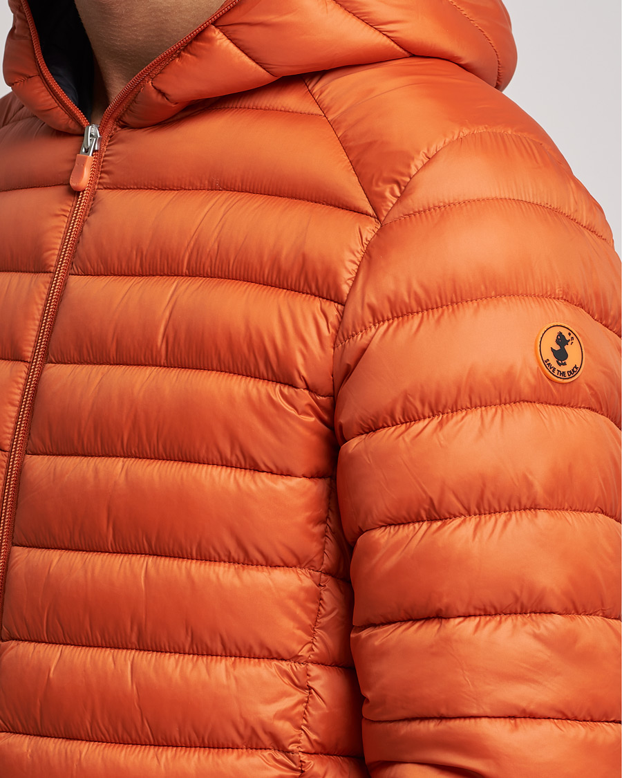 Herren | Jacken | Save The Duck | Donald Lightweight Padded Hooded Jacket Ginger Orange