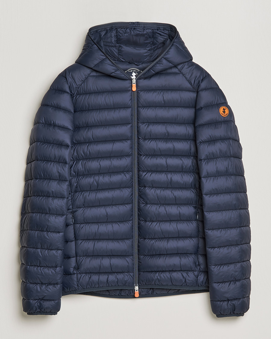 Herren | Jacken | Save The Duck | Donald Lightweight Padded Hooded Jacket Blue Black