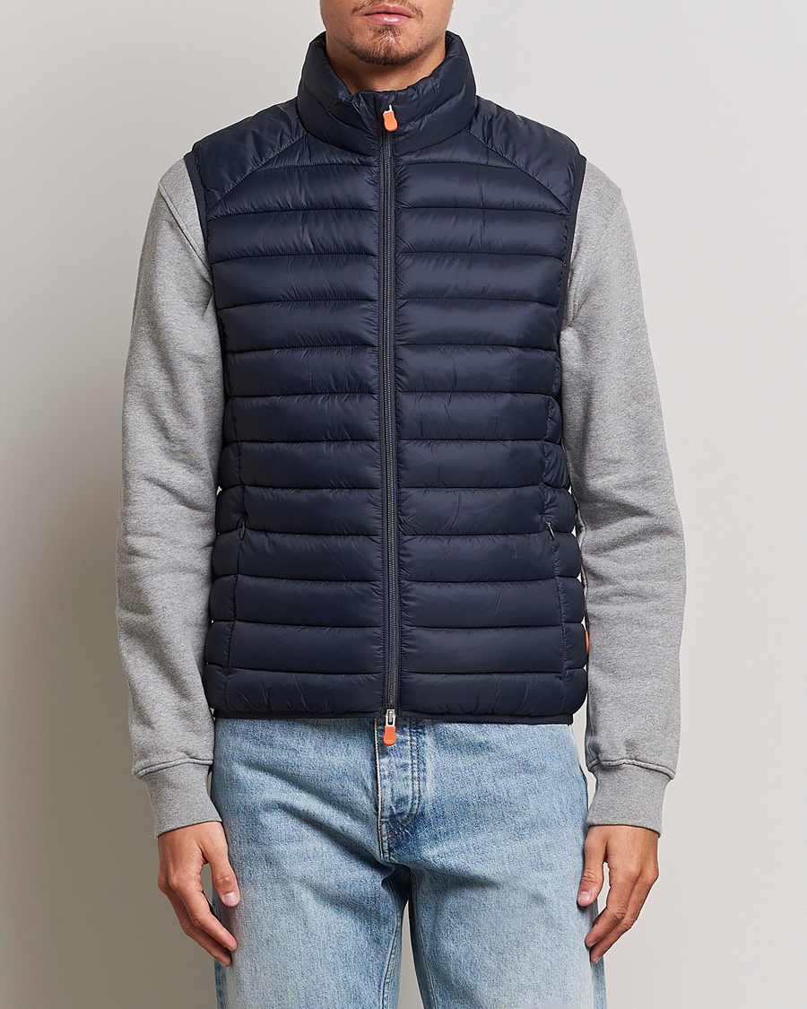 Herren |  | Save The Duck | Adam Lightweight Padded Vest Blue Black