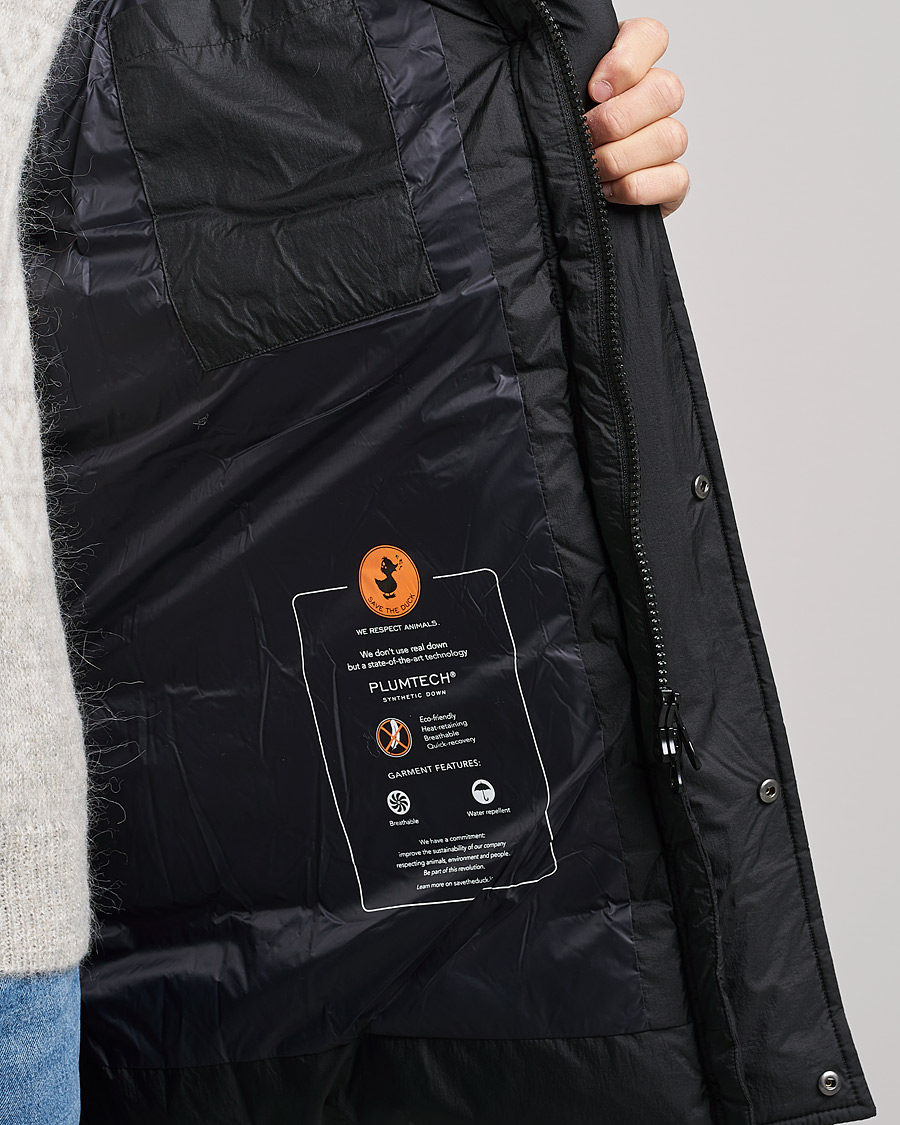 Herren | Jacken | Save The Duck | Jeremy Crinkle Nylon Parka Black