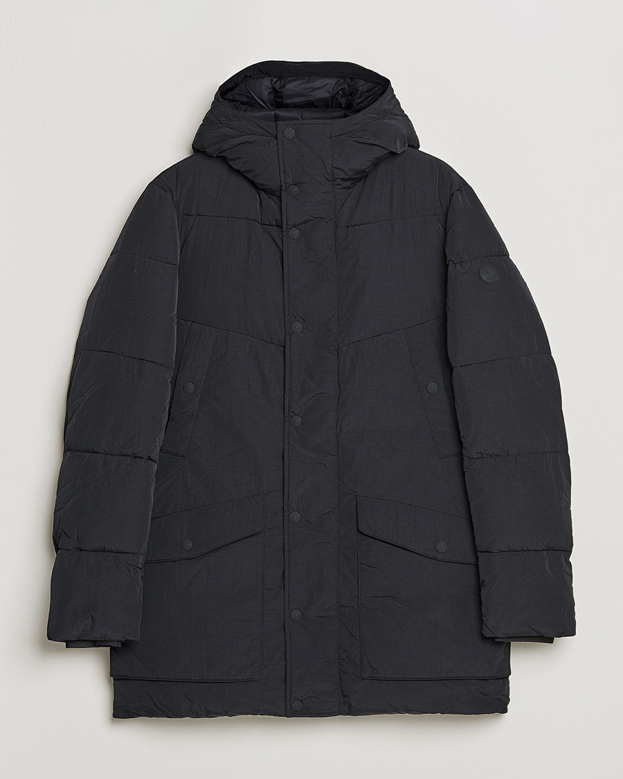 Herren | Jacken | Save The Duck | Elvis Crinkle Nylon Parka Black