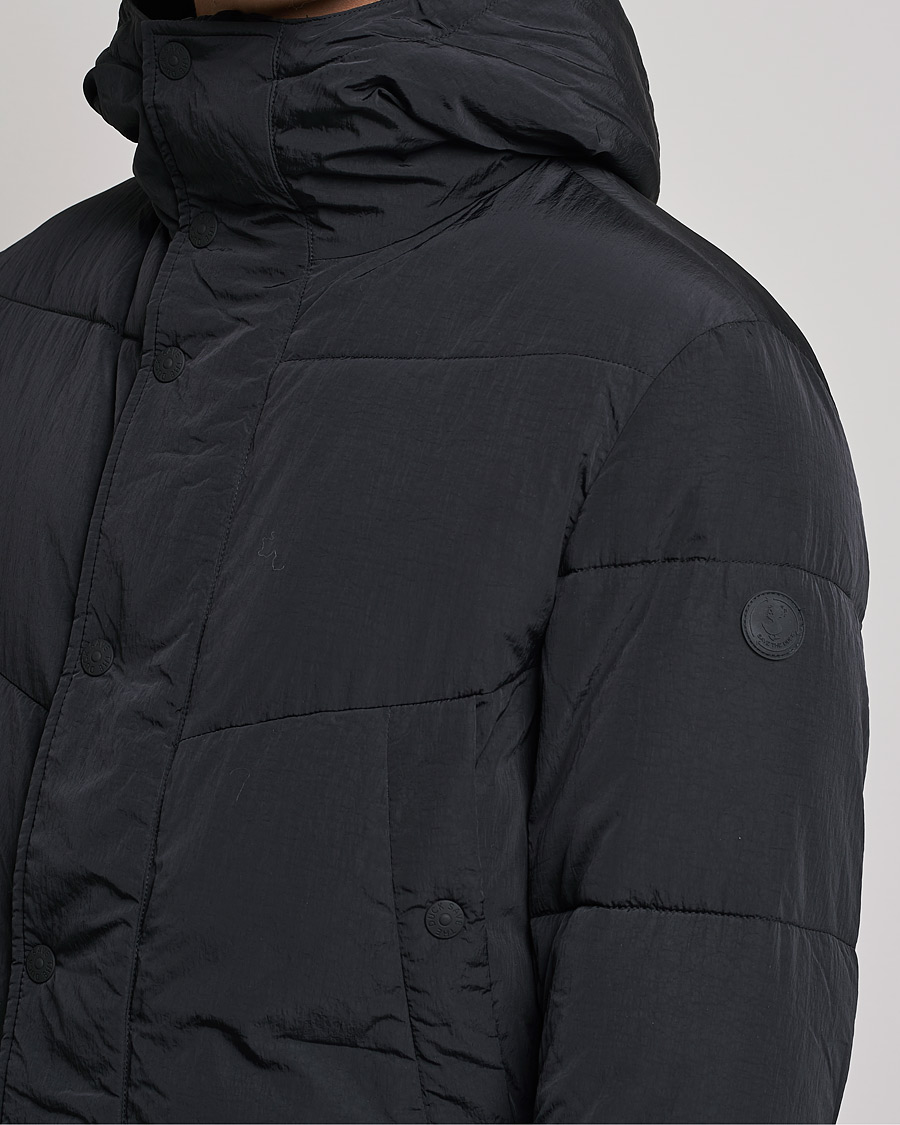 Herren | Jacken | Save The Duck | Elvis Crinkle Nylon Parka Black