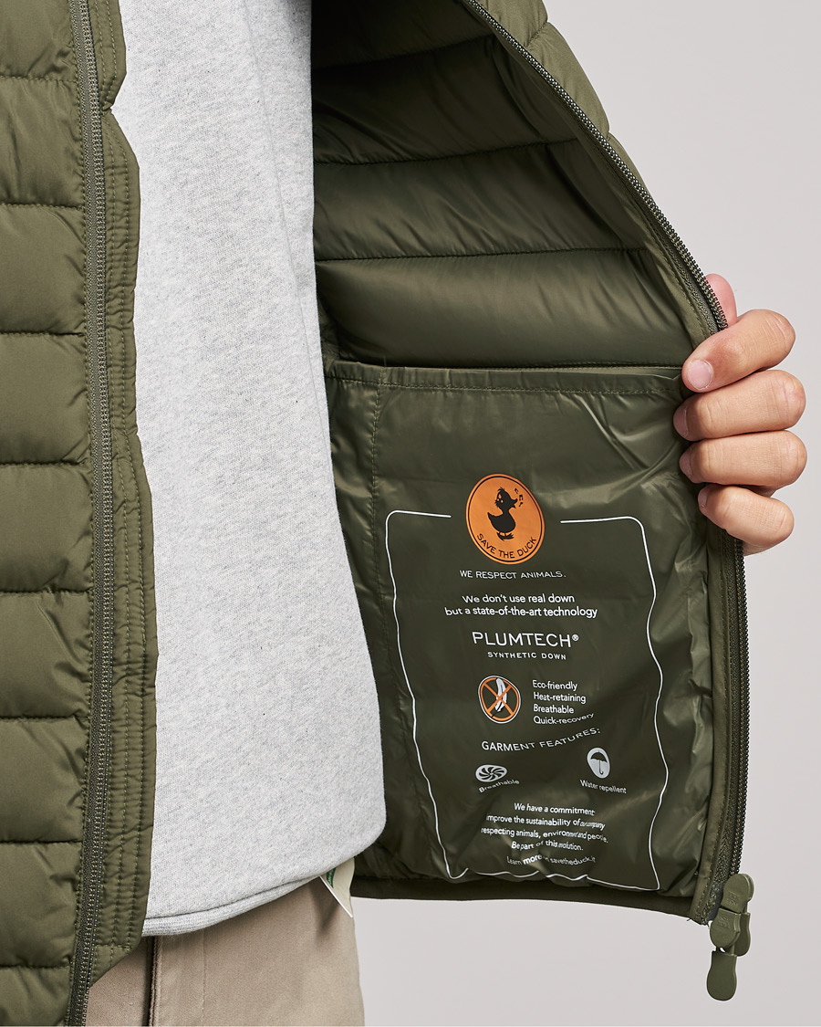 Herren | Westen | Save The Duck | Liam Matt Lightweight Vest Laurel Green