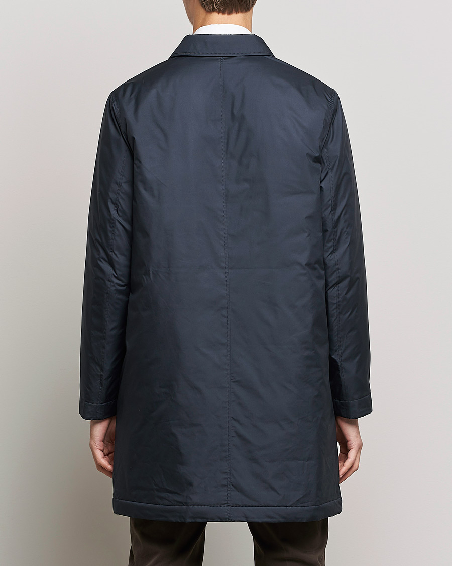 Herren | Jacken | Sunspel | Recycled Polyester Padded Coat Navy