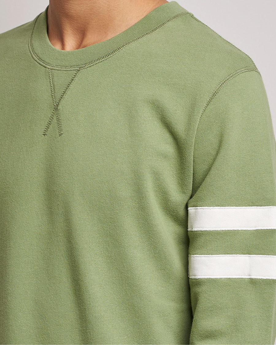Herren | Pullover | Sunspel | Paul Weller Loopback Sweatshirt Dark Sage