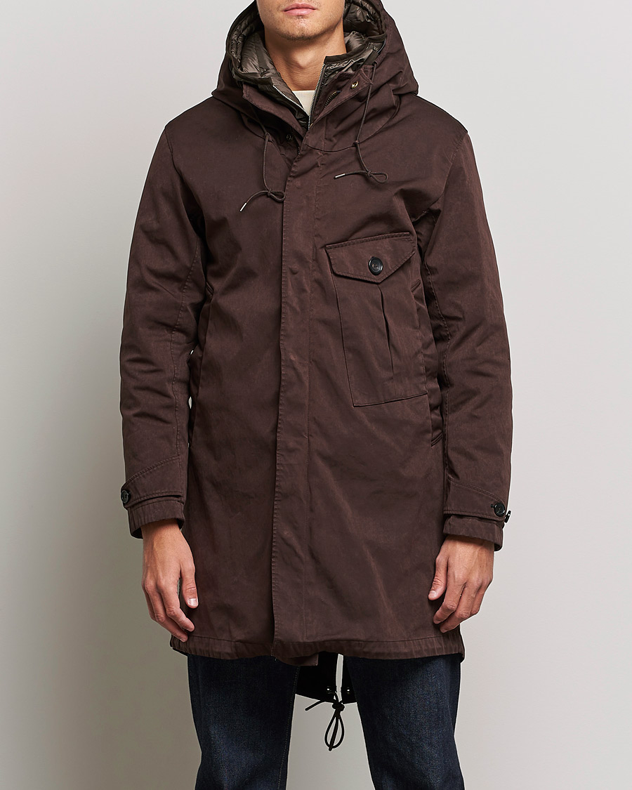 Herren | Jacken | Ten c | OJJ Cyclone Parka Brown