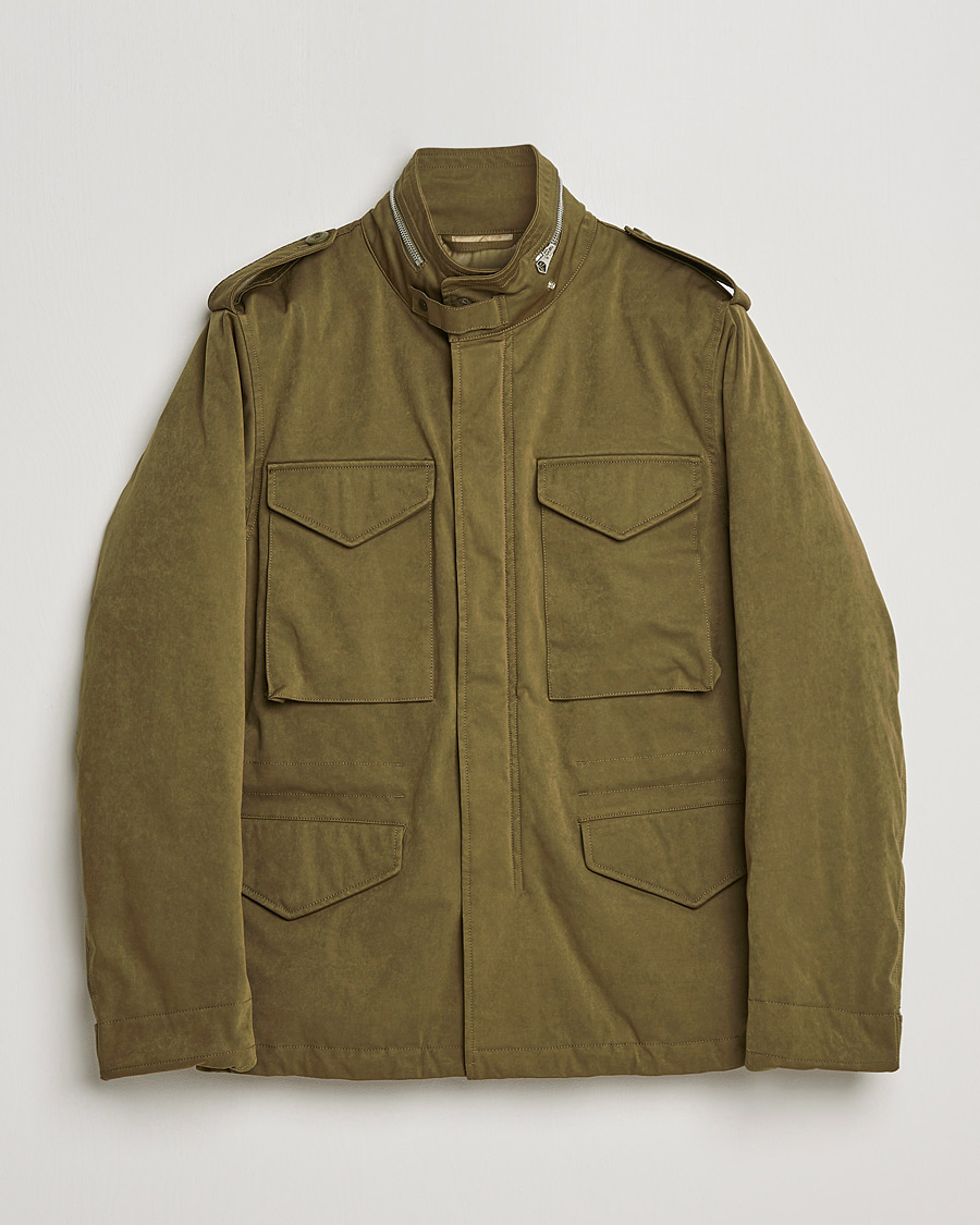 Herren | Jacken | Ten c | Padded OJJ Short Field Jacket Olive