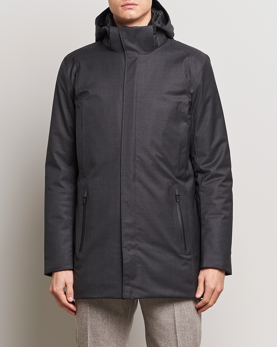 Herren | UBR | UBR | Regulator Parka Savile Grey Wool