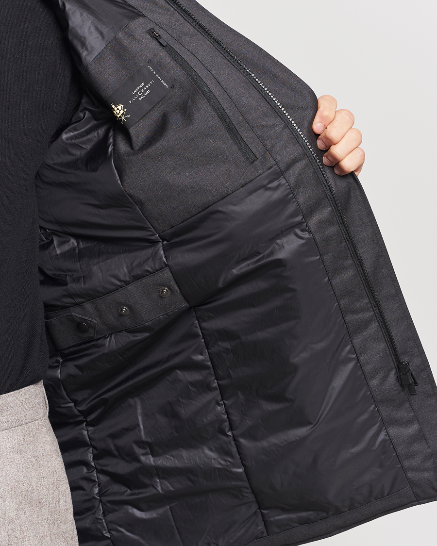 Herren | Jacken | UBR | Regulator Parka Savile Grey Wool