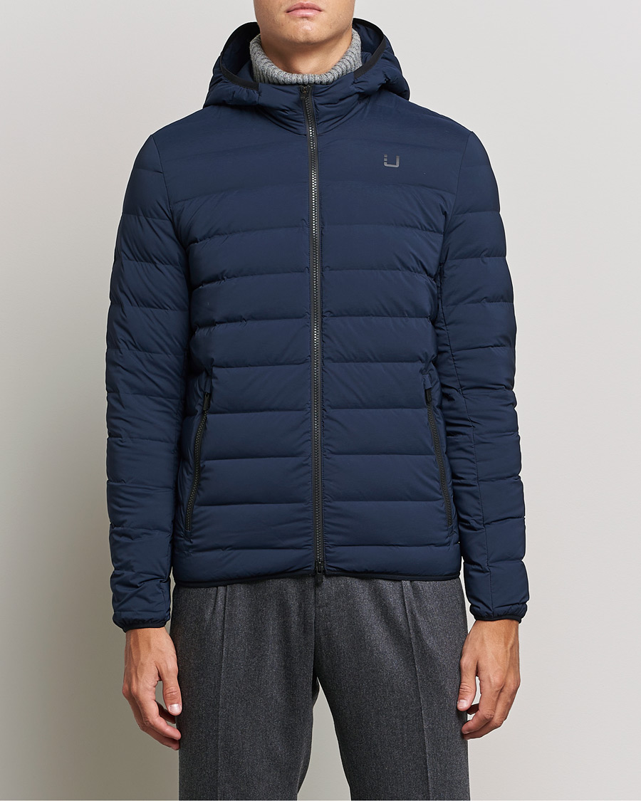 Herren | Business & Beyond | UBR | Sonic Delta Hooded Jacket Navy