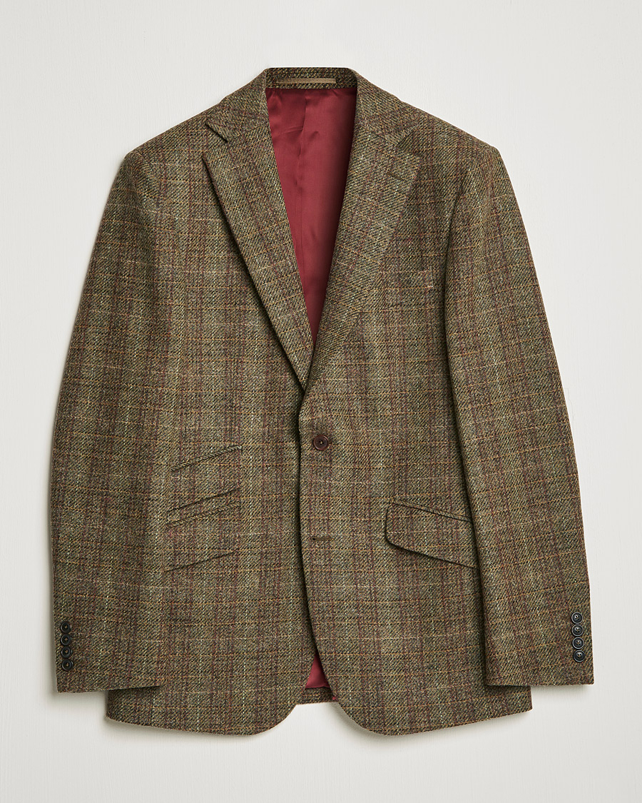 Herren | Sakkos | Walker Slater | Edward Wool Donegal Blazer Green