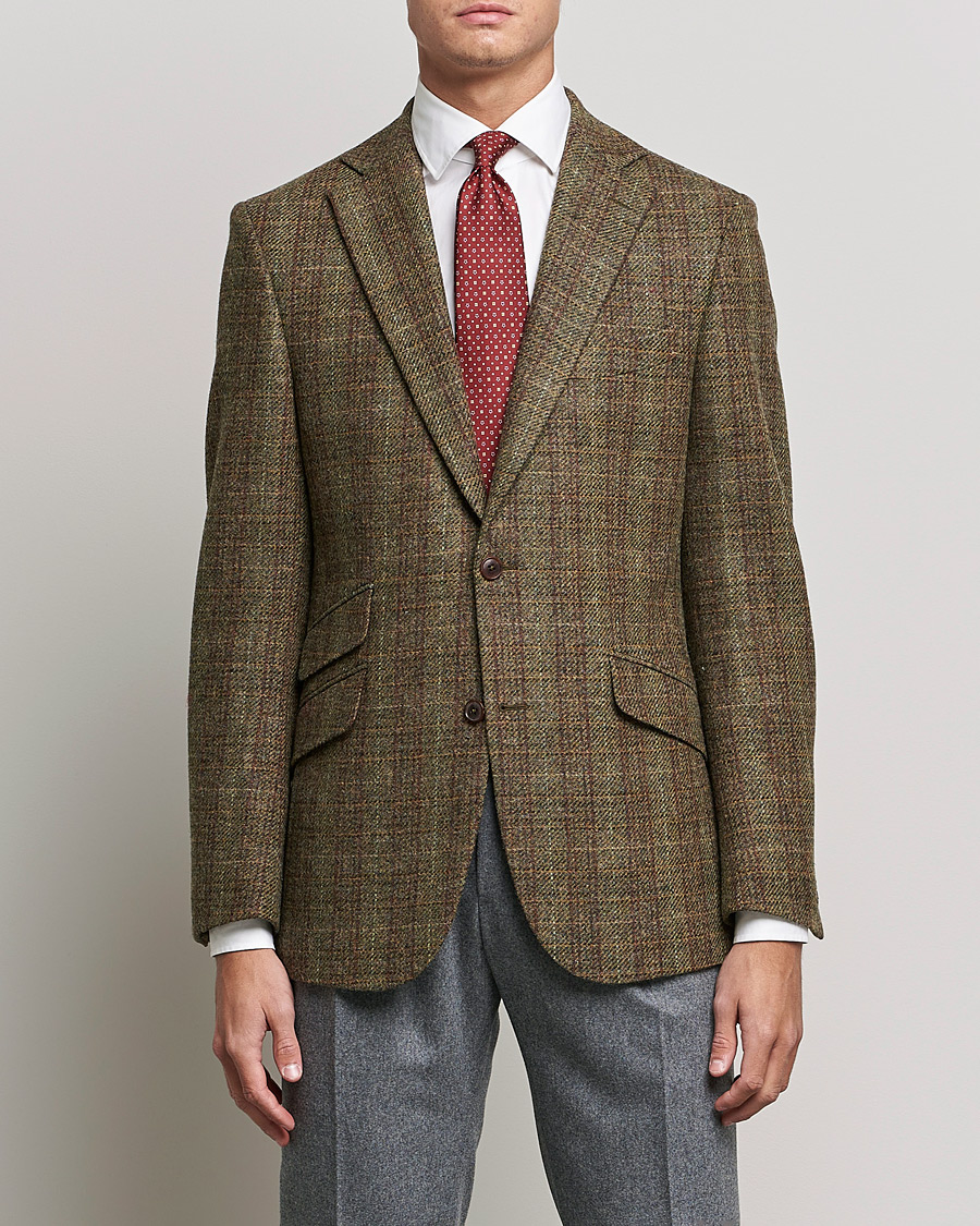 Herren | Sakkos | Walker Slater | Edward Wool Donegal Blazer Green