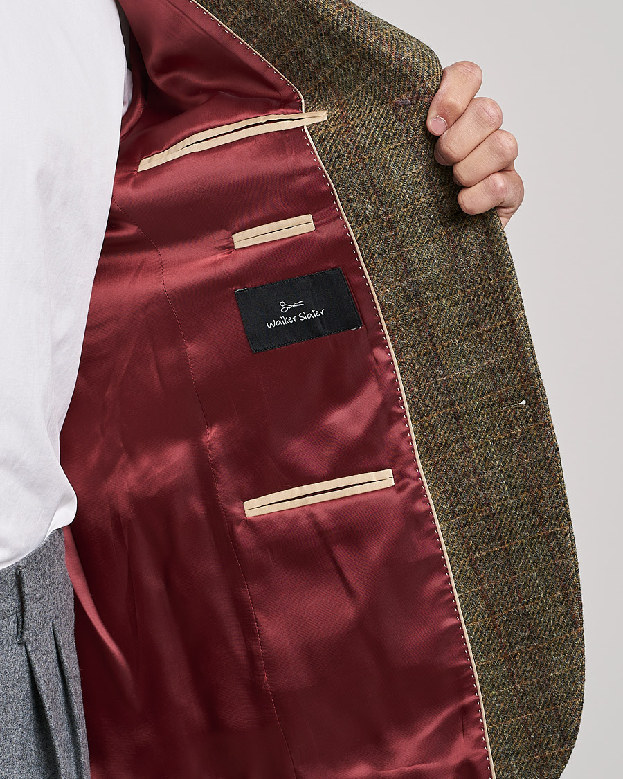 Herren | Sakkos | Walker Slater | Edward Wool Donegal Blazer Green