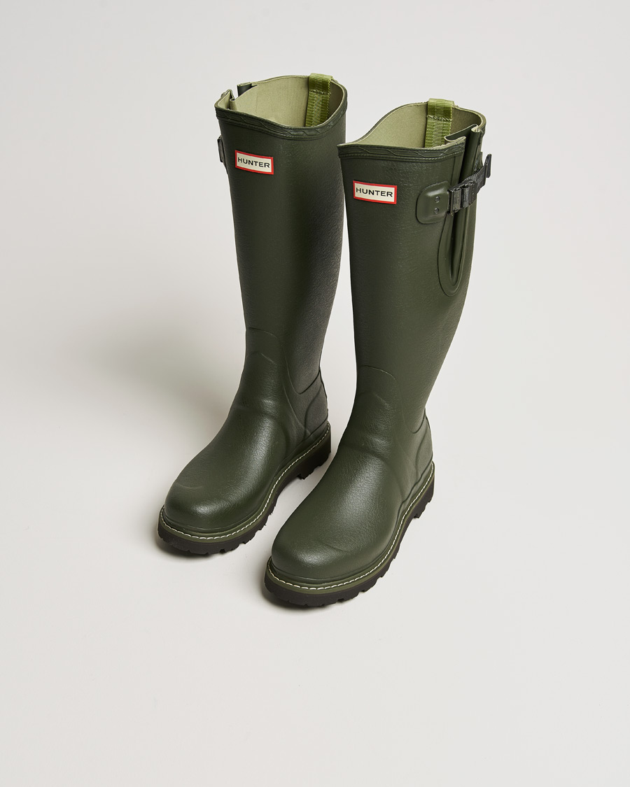Herren | Hunter Boots | Hunter Boots | Balmoral Commando Sole Boot Dark Olive