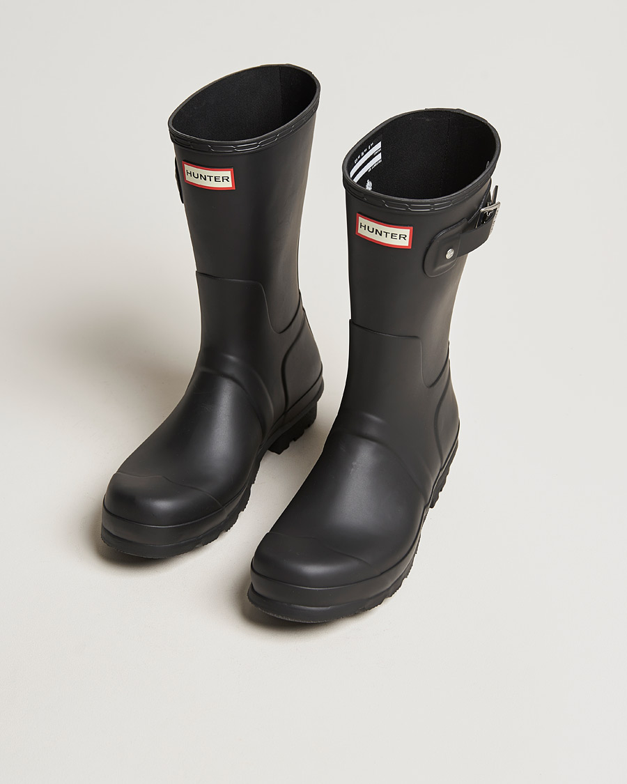 Men |  | Hunter Boots | Original Short Boot Black