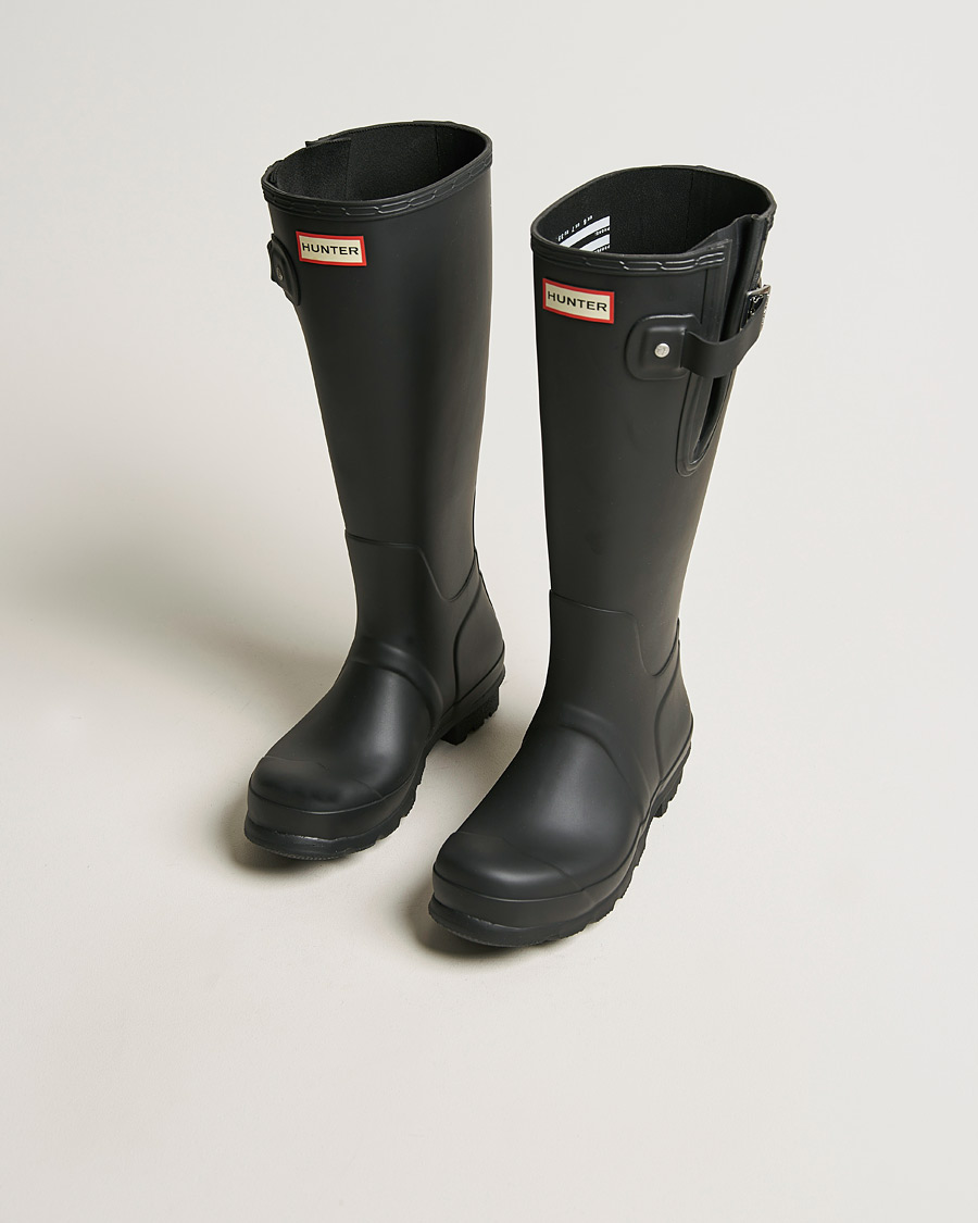 Herren | Galoschen & Gummistiefel | Hunter Boots | Original Tall Side Adjustable Boot Black