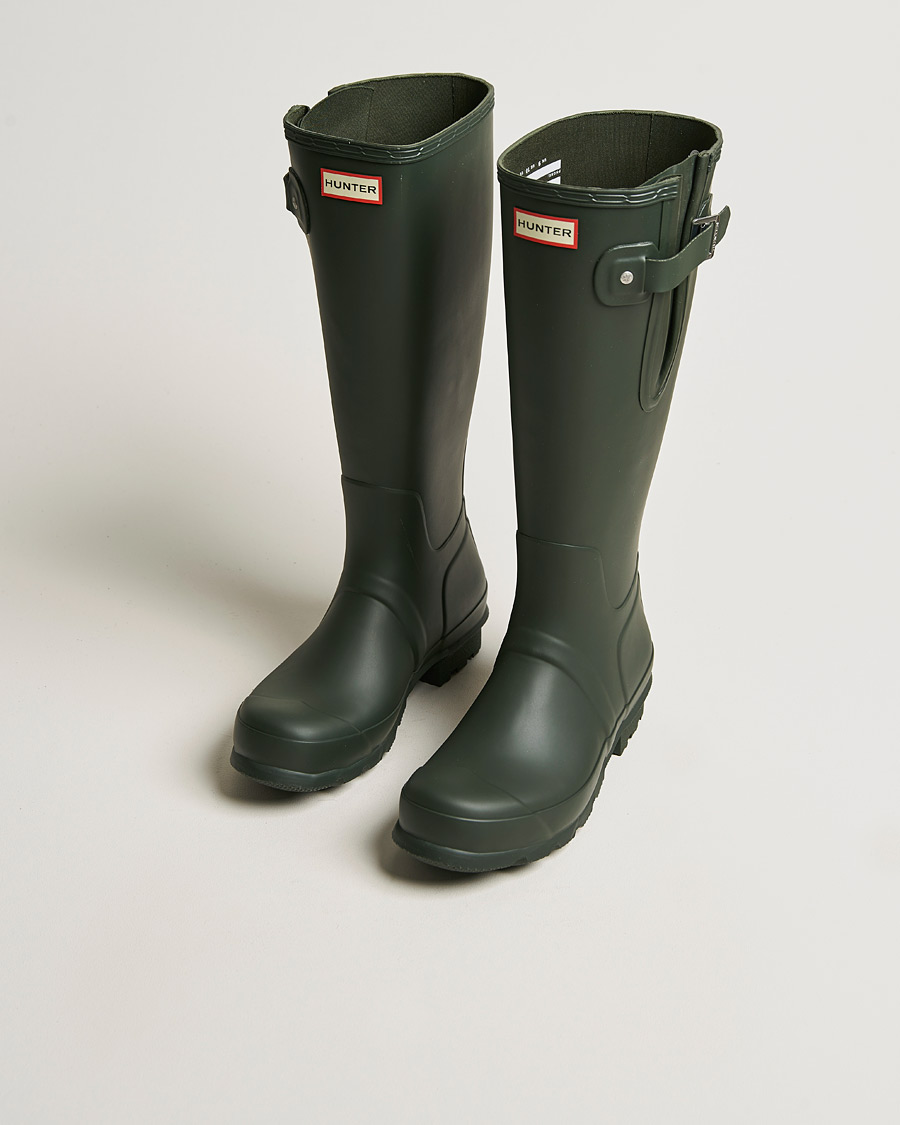 Herren |  | Hunter Boots | Original Tall Side Adjustable Boot Dark Olive