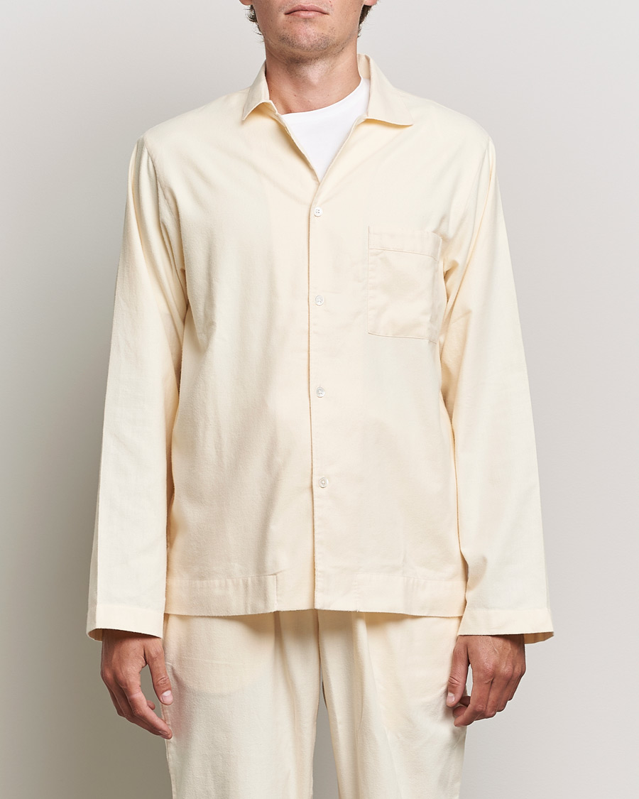 Herren |  | Tekla | Flannel Pyjama Shirt Moondust