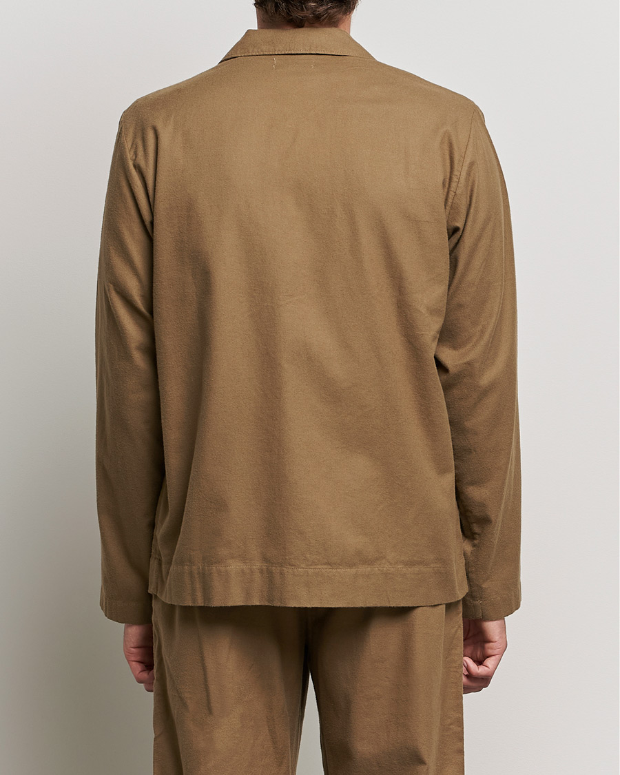 Herren | Schlafanzüge & Bademäntel | Tekla | Flannel Pyjama Shirt Moss