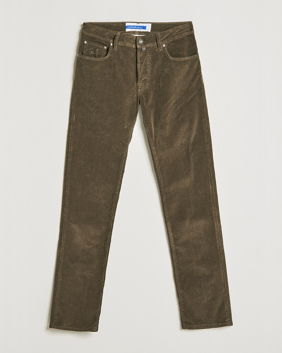 Herren | Hosen | Jacob Cohën | Bard 5-Pocket Corduroy Trousers Brown