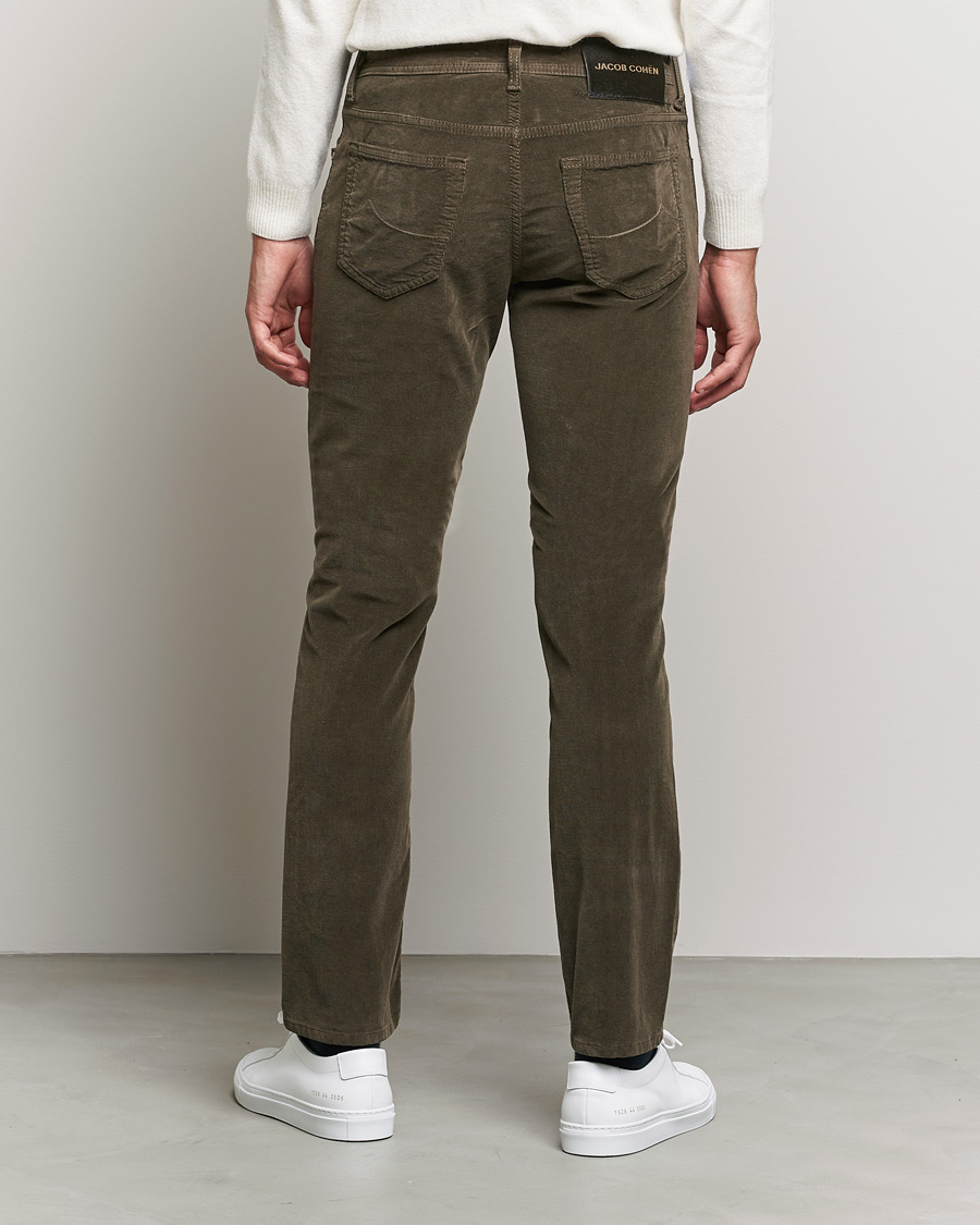 Herren | Hosen | Jacob Cohën | Bard 5-Pocket Corduroy Trousers Brown