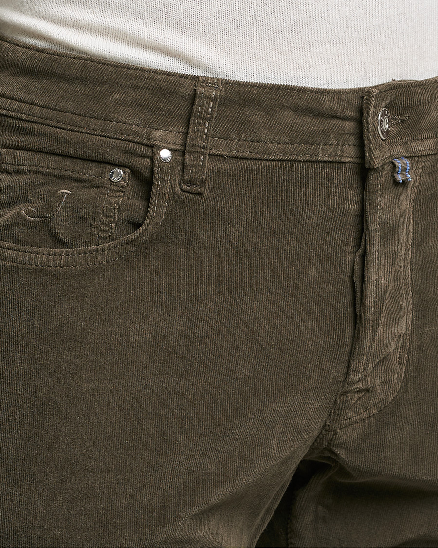 Herren | Hosen | Jacob Cohën | Bard 5-Pocket Corduroy Trousers Brown