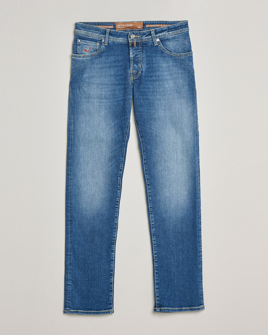 Herren | Jeans | Jacob Cohën | Nick Limited Edition Slim Fit Jeans Light Blue