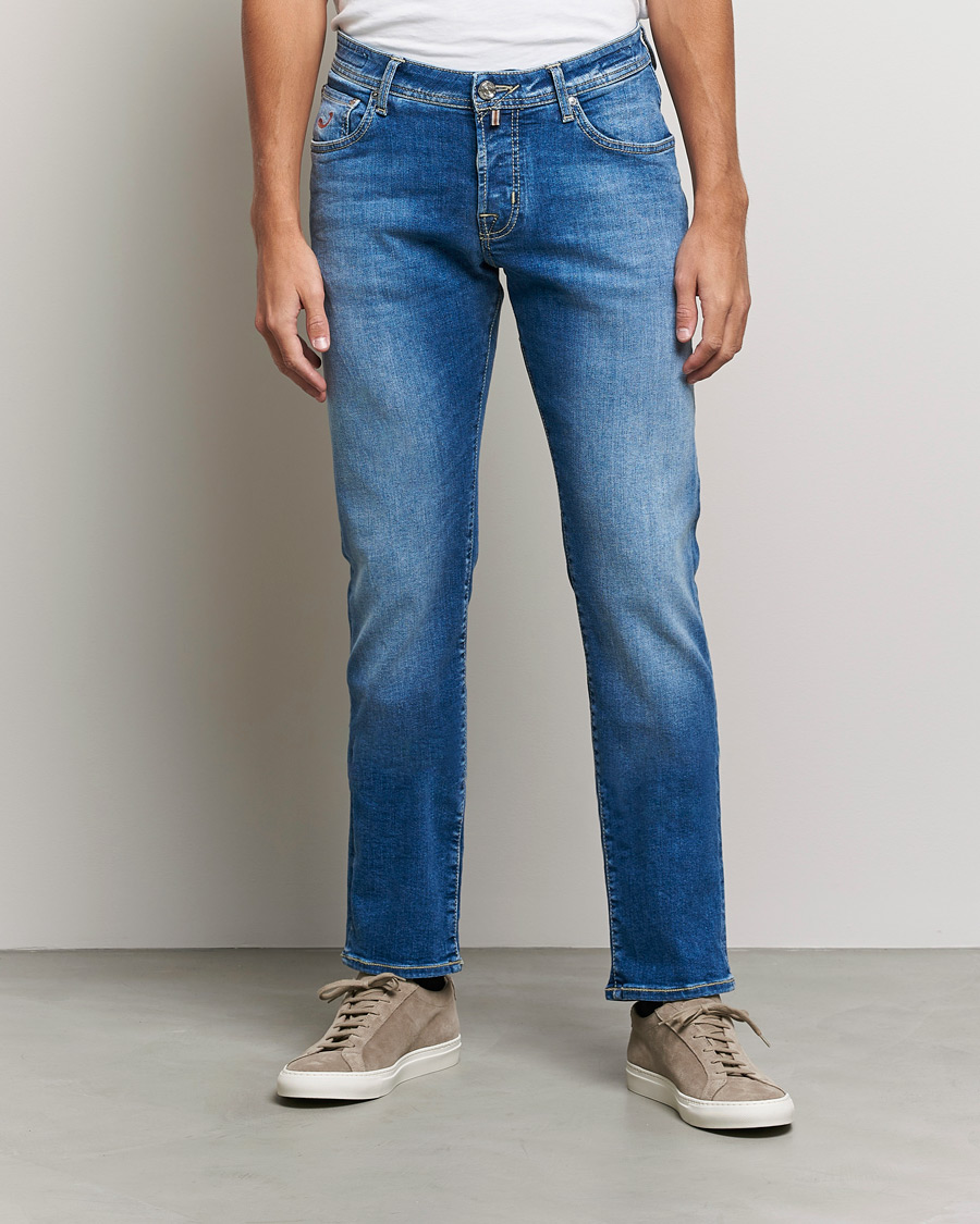 Herren | Jeans | Jacob Cohën | Nick Limited Edition Slim Fit Jeans Light Blue
