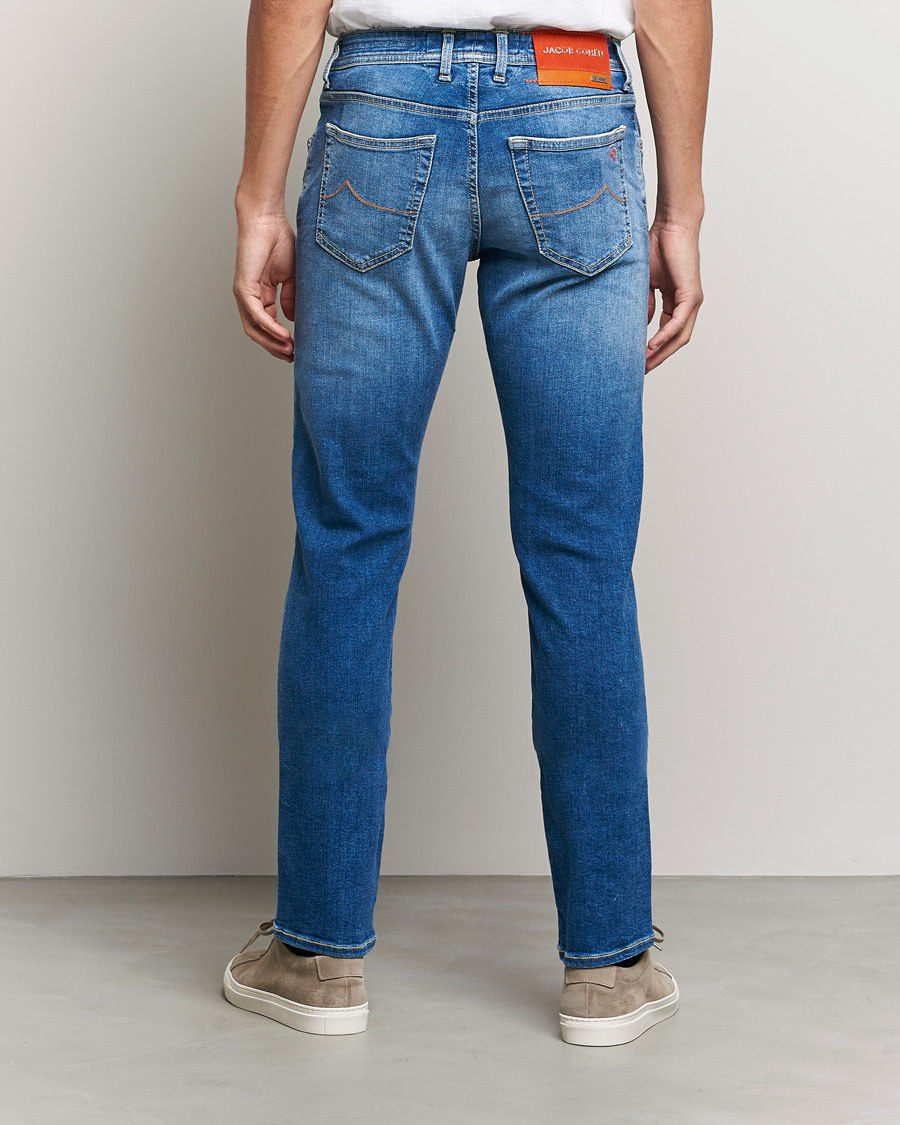 Herren | Jeans | Jacob Cohën | Nick Limited Edition Slim Fit Jeans Light Blue